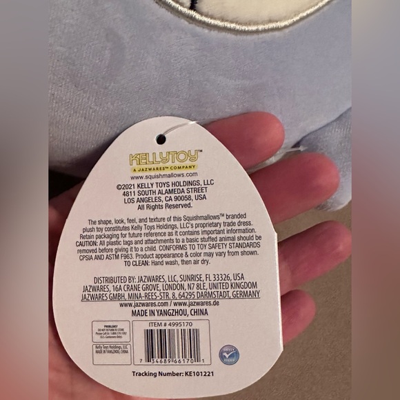 Kellytoy Karina Calico Cat Squid Squishmallow Costume Squad Plush Stuffed Toy 8” - Picture 12 of 12